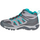 Botas Merrell Outmost Mid Vent GTX Gris/Turquesa