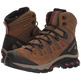 Botas Salomon Quest 4D 3 GTX W Marrón/Granate