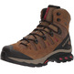 Botas Salomon Quest 4D 3 GTX W Marrón/Granate