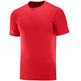 Camiseta Salomon Agile HZ SS Tee Rojo