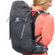 Mochila Salomon Out Night 28 + 5 W Negro Negro