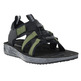Sandalia Bestard Cross Negro/Verde