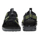 Sandalia Bestard Cross Negro/Verde