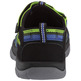 Sandalia Keen Newport H2 Tots Negro/Azul/Verde