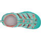 Sandalia Keen Newport H2 Tots Turquesa/Coral