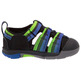 Sandalia Keen Newport H2 Youth Negro/Azul/Verde