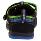 Sandalia Keen Newport H2 Youth Negro/Azul/Verde