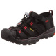 Sandalia Keen Newport Neo H2 Youth Negro/Rojo