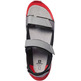 Sandalia Salomon Speedcros Gris/Rojo