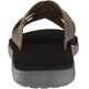 Sandalia Teva Voya Slide Leather Oliva Oscuro