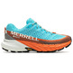 Zapatilla Merrell Agility Peak 5 GTX W Azul/Naranja