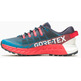 Zapatilla Merrell Agitily Peak 4 GTX Azul/Rojo