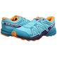 Zapatillas Salomon Speedcross J Turquesa/Morado/Naranja