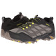 Zapato Merrell Moab Fst Negro/Gris/Amarillo