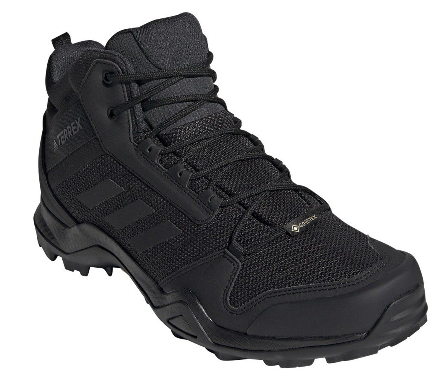 Reacondicionamiento Empeorando frío Bota Adidas Terrex AX3 Mid GTX Negro - Peregrinoteca