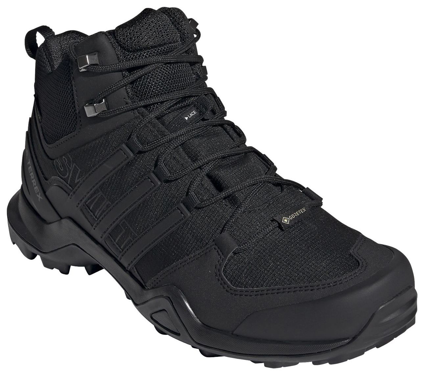 Bota Terrex Swift Mid GTX Negro - Peregrinoteca