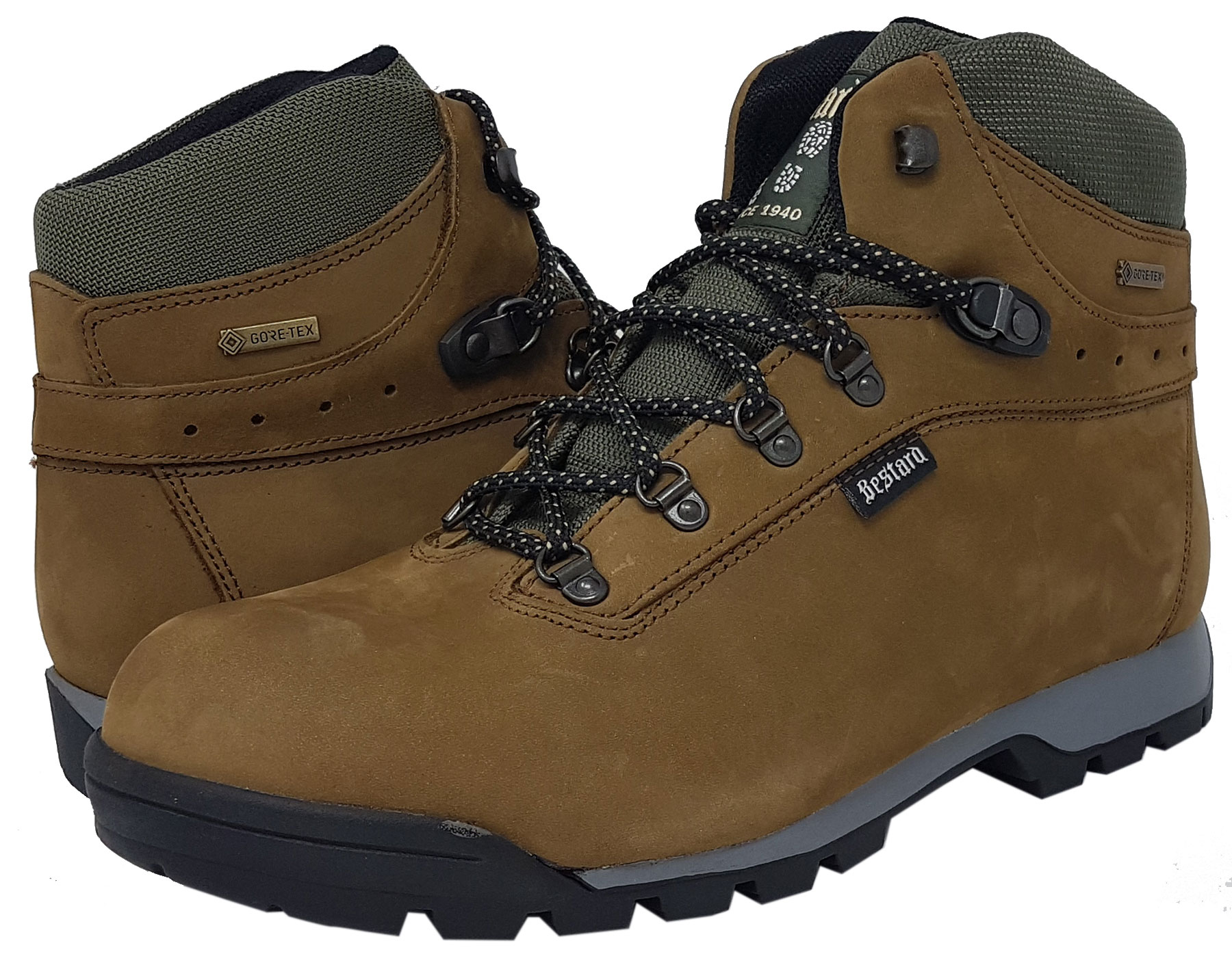 Bestard Botas de montaña y trekking Hombre Cares Gore-Tex Gris