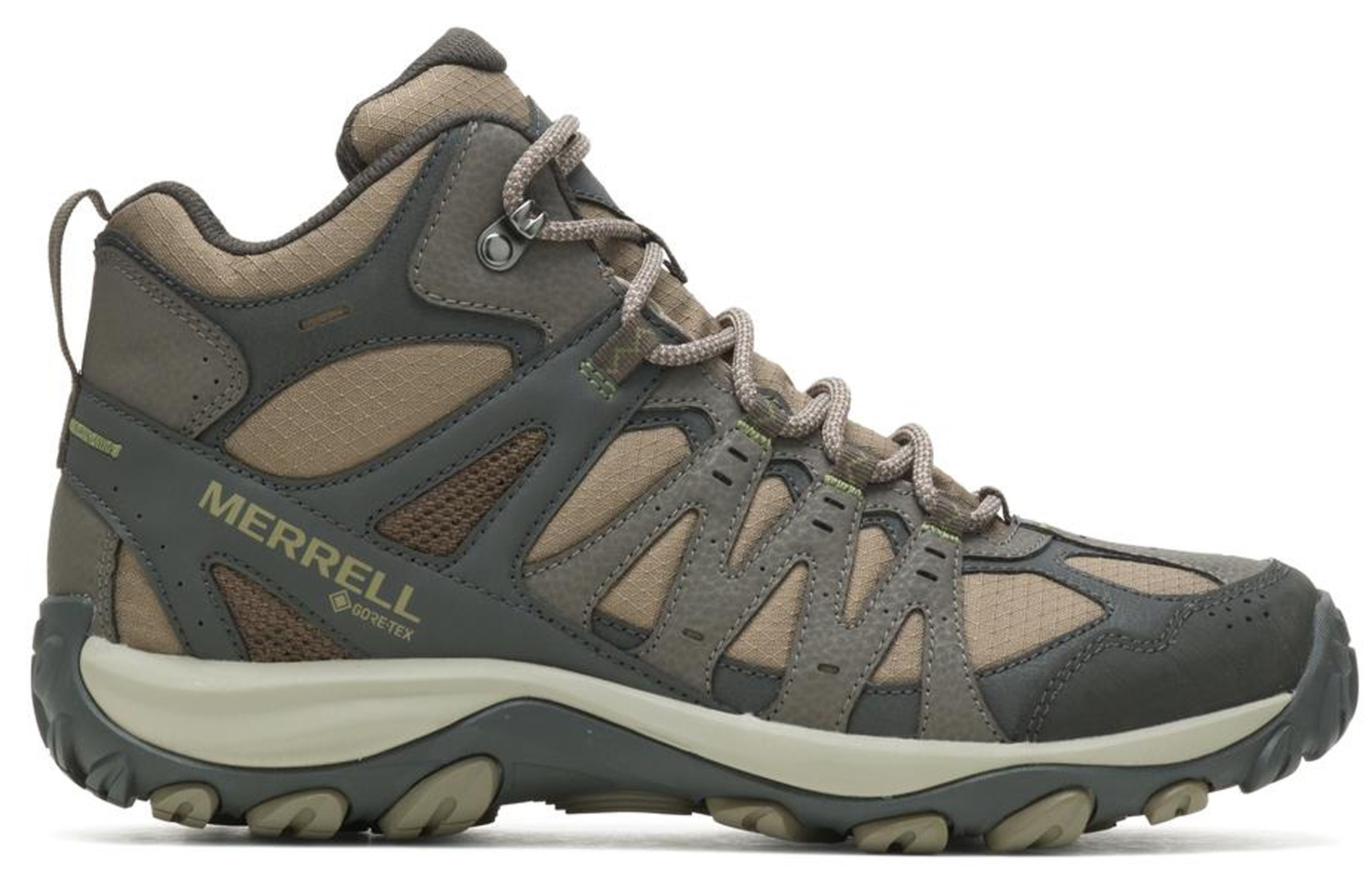 Merrell Moab 3 Mid Gore-Tex Beige para Hombre