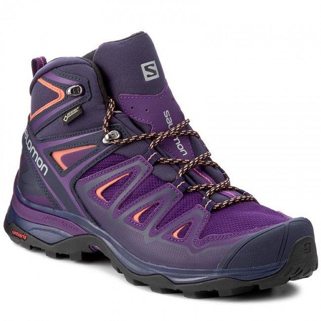 Aclarar Promover Ataque de nervios Bota Salomon X Ultra 3 Mid GTX W Púrpura/Negro