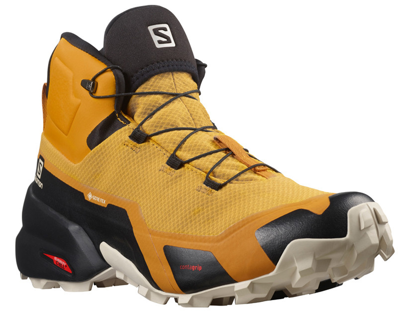 Botas Salomon Cross Hike Mid GTX Amarillo/Mostaza