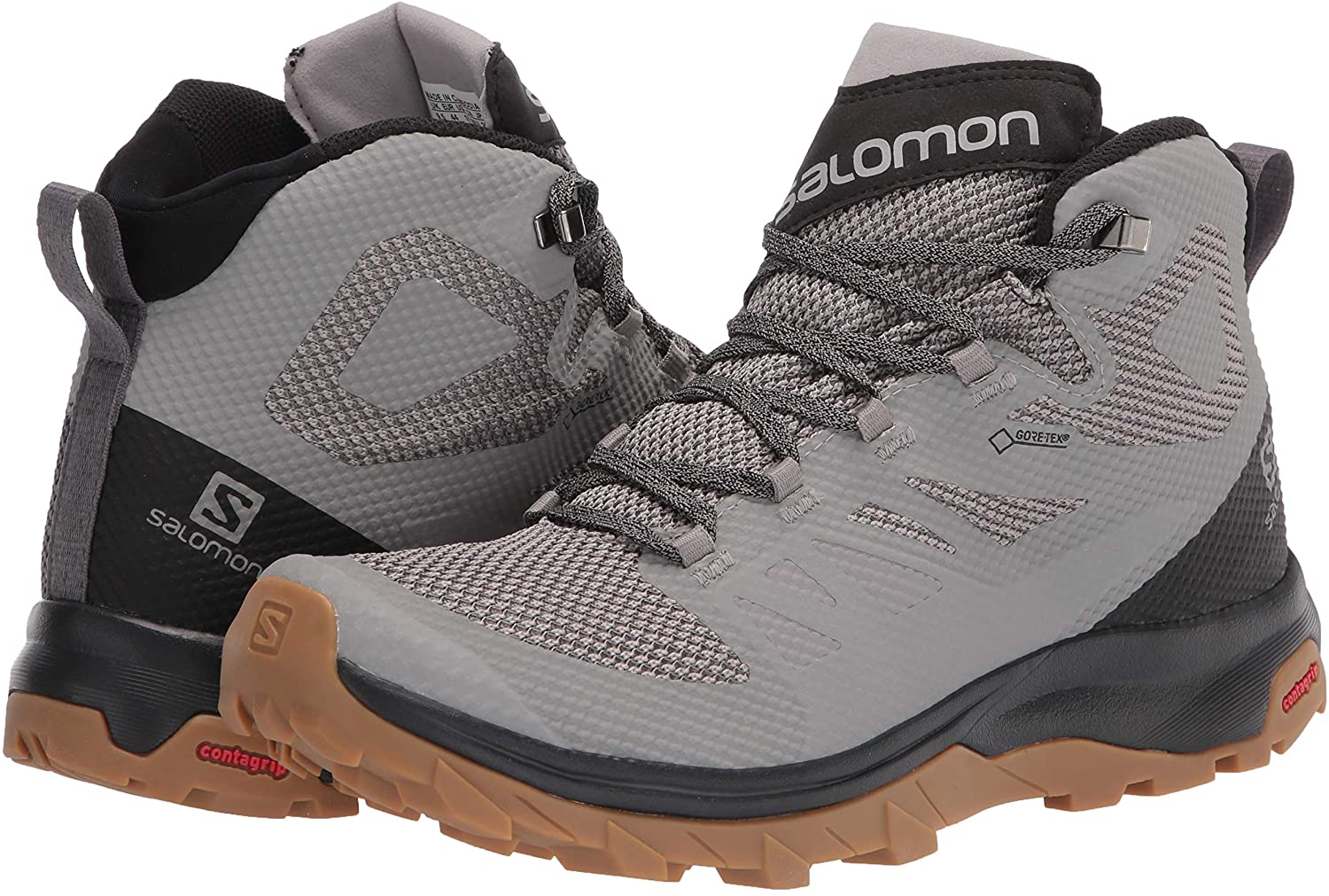 Salomon Outline Mid GTX Verde. Oferta y Comprar