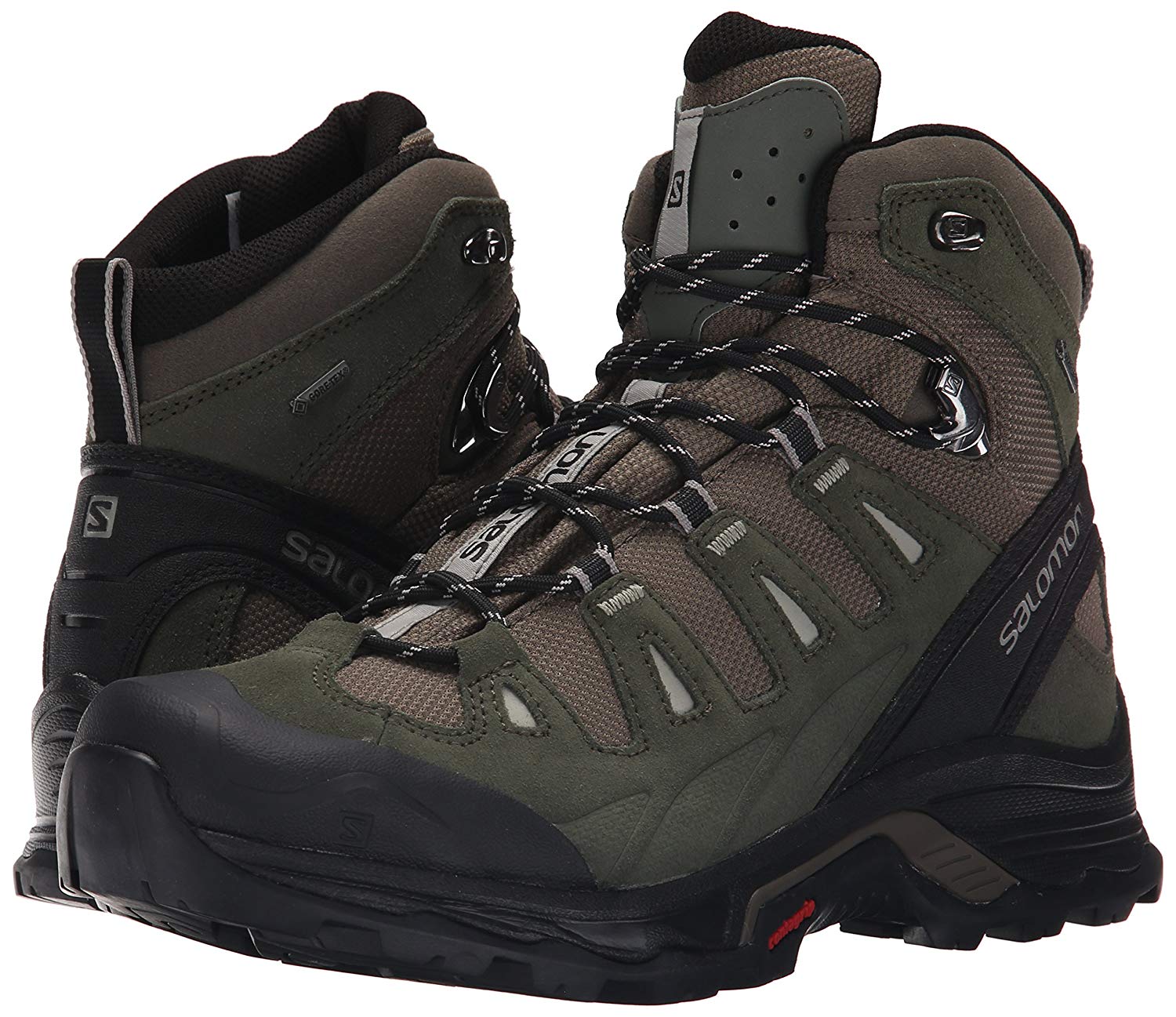 Botas montaña Salomon Quest 4 GTX verde hombre