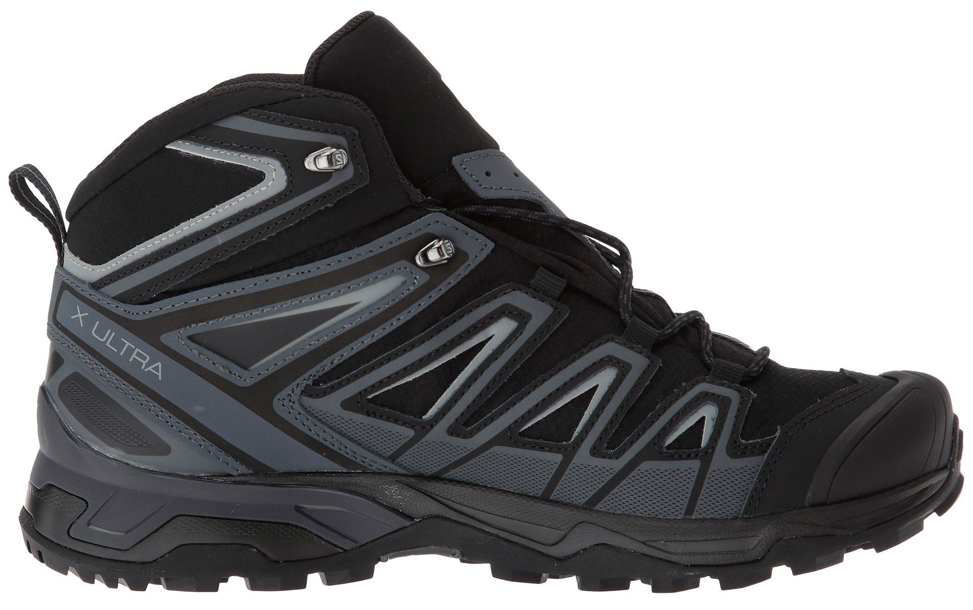 Salomon X Ultra 3 Mid GTX Negro/Gris - Peregrinoteca