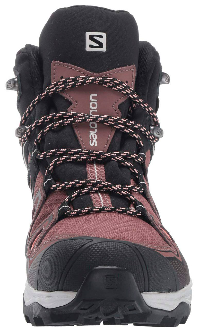 Botas Salomon X Ultra 3 Mid GTX W Marrón/Rosa