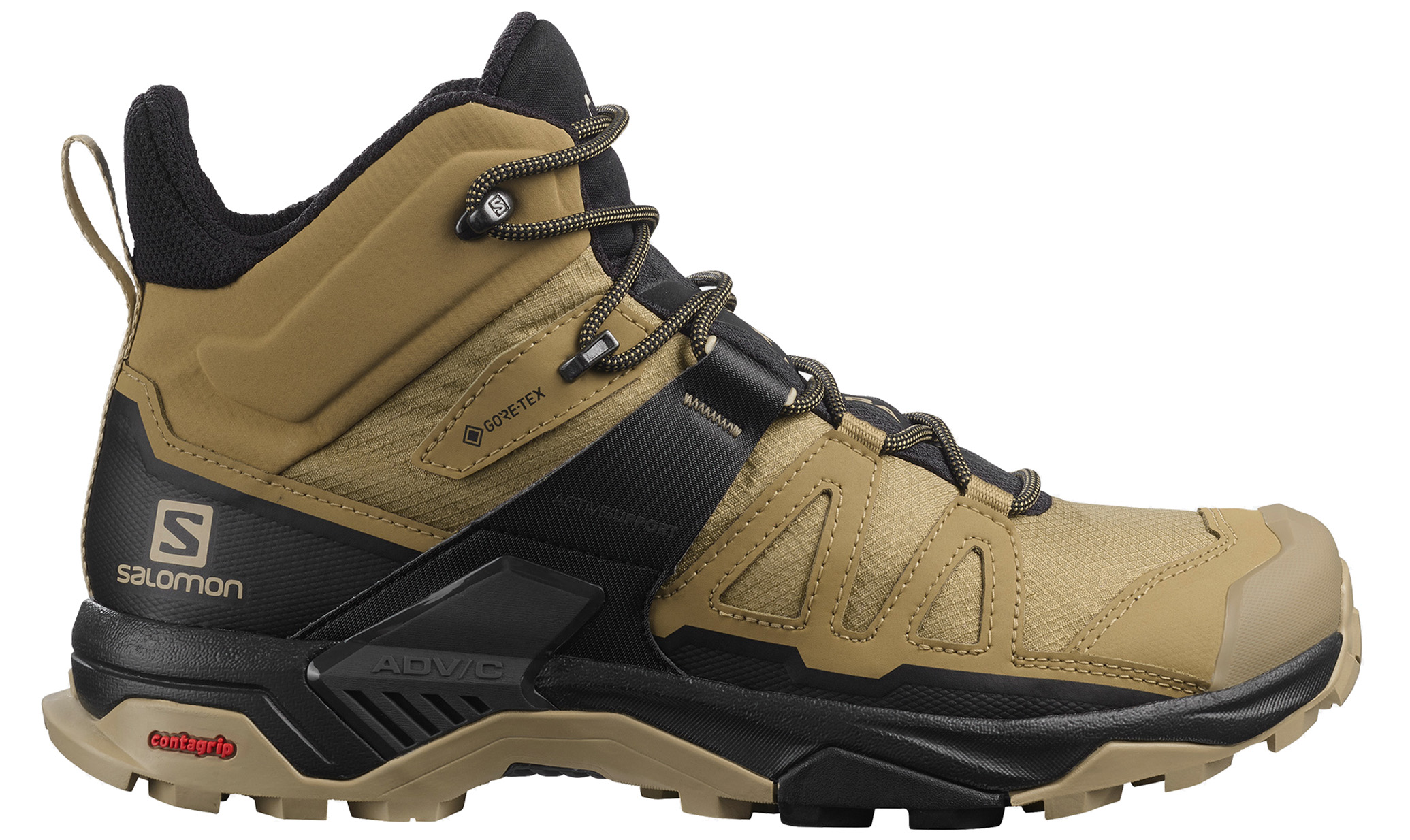 Botas Salomon X 4 Mid GTX Ocre - Peregrinoteca