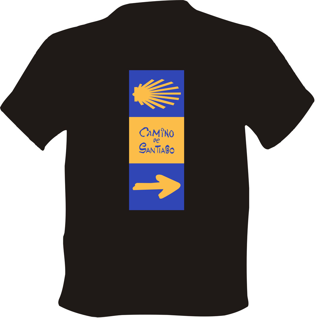 Camisetas Camino De Santiago