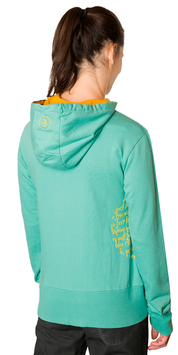 Chaqueta con Capucha azul de montaña Trangoworld Liena Mujer