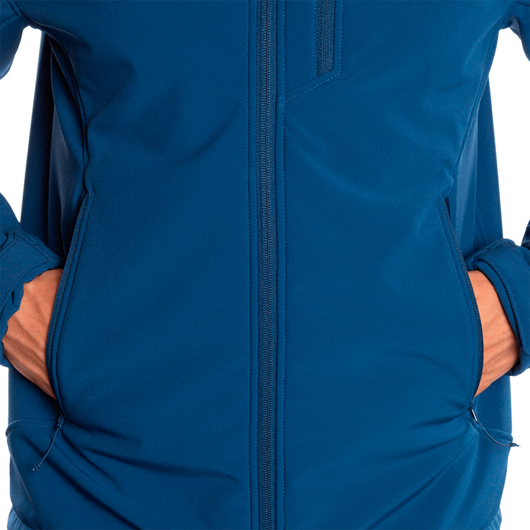 Trangoworld Softshell Porvoo Azul Hombre