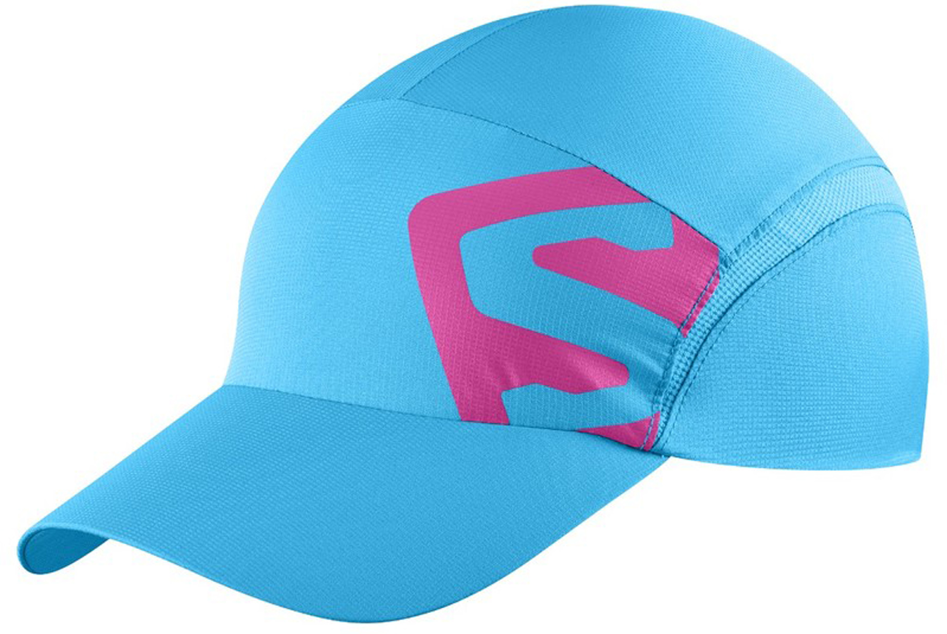 Gorra Salomon XA Cap Azul Turquesa/Fucsia - Peregrinoteca