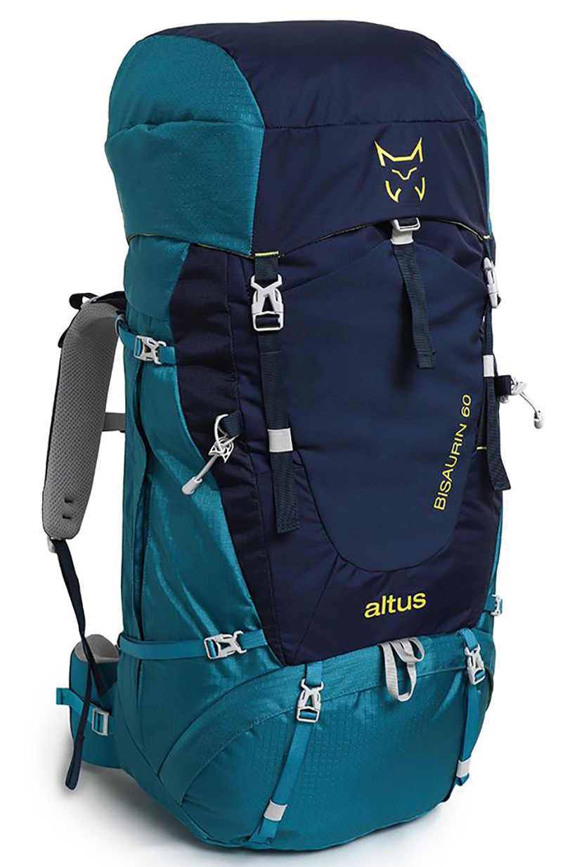 Mochila Altus Aventura 40 Azul/Gris - Peregrinoteca