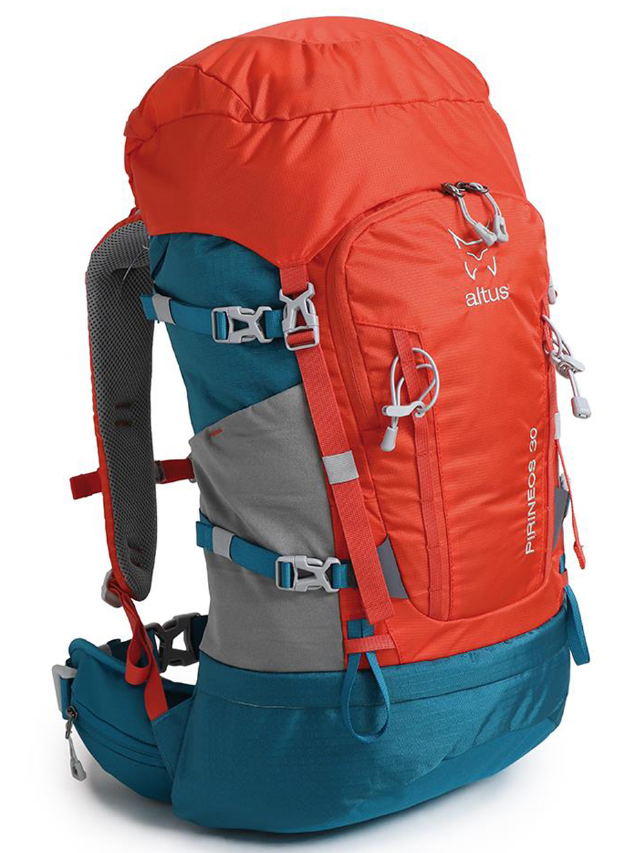 Mochila Altus Pirineos 30 Naranja/Azul