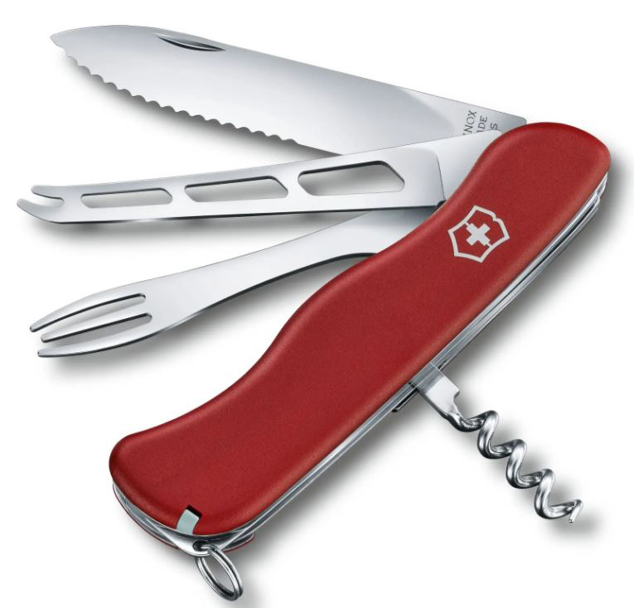 Navaja Victorinox Cheese Master 8 usos Rojo - Peregrinoteca