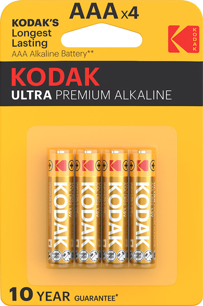 Pilas Alcalinas Kodak Ultra Premium Alkaline AAA LR03