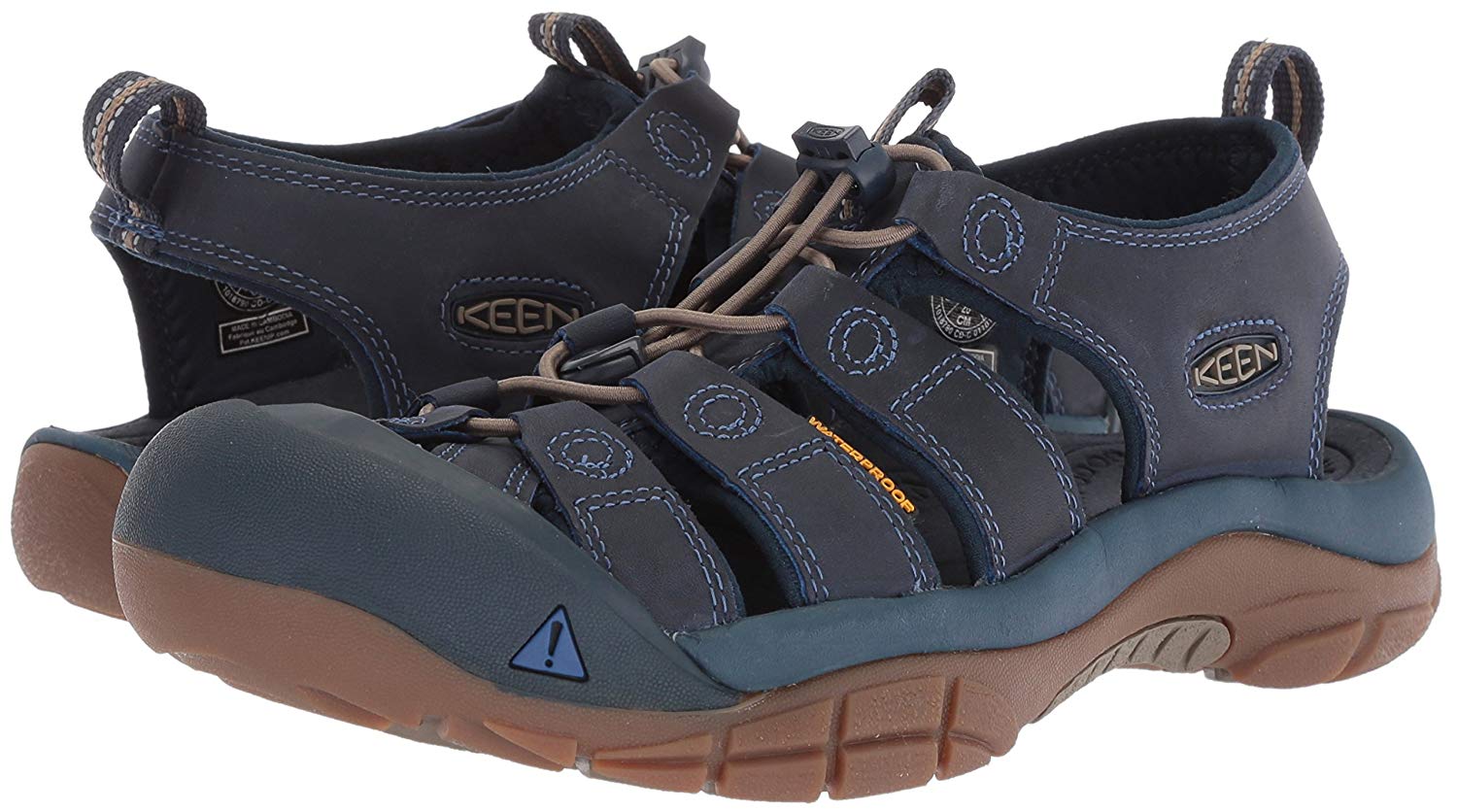 Sandalia Keen Newport EVO cuero Azul - Peregrinoteca