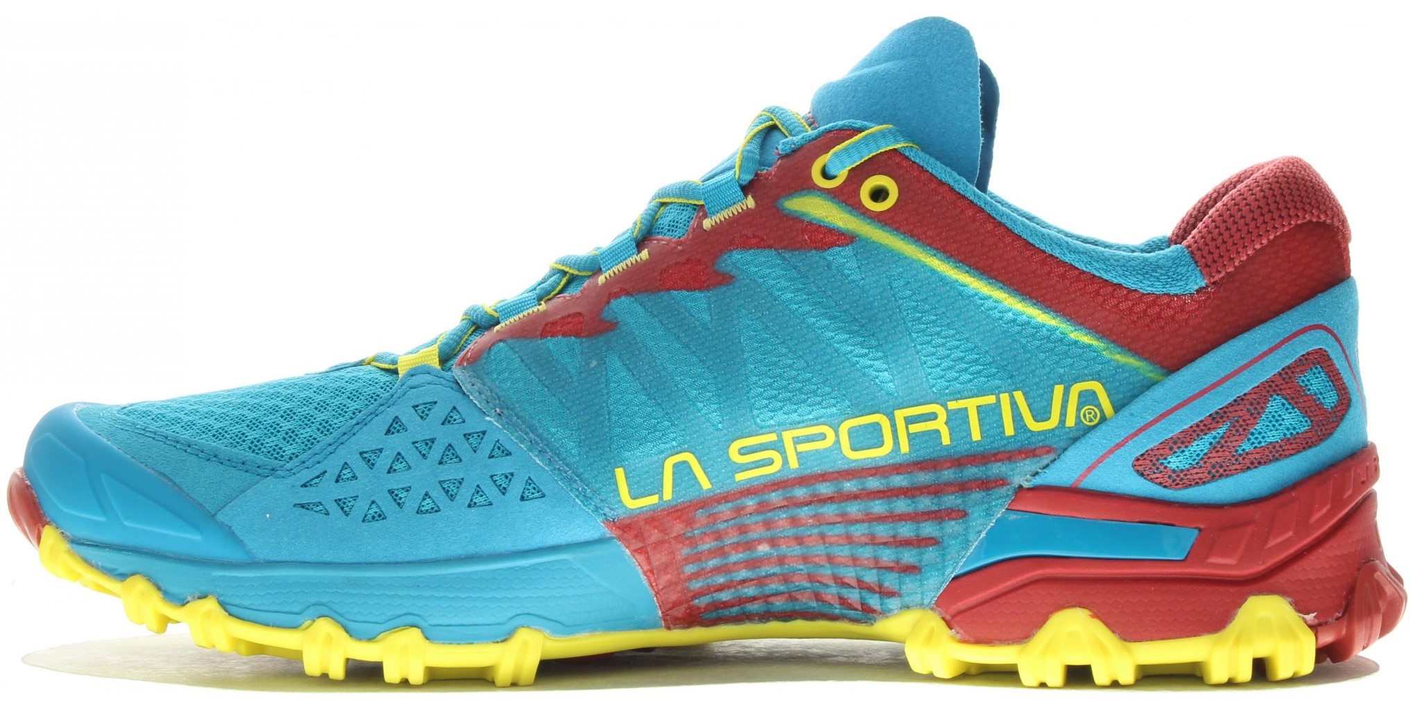 Zapatillas La Sportiva Bushido Azul/Rojo/Amarillo