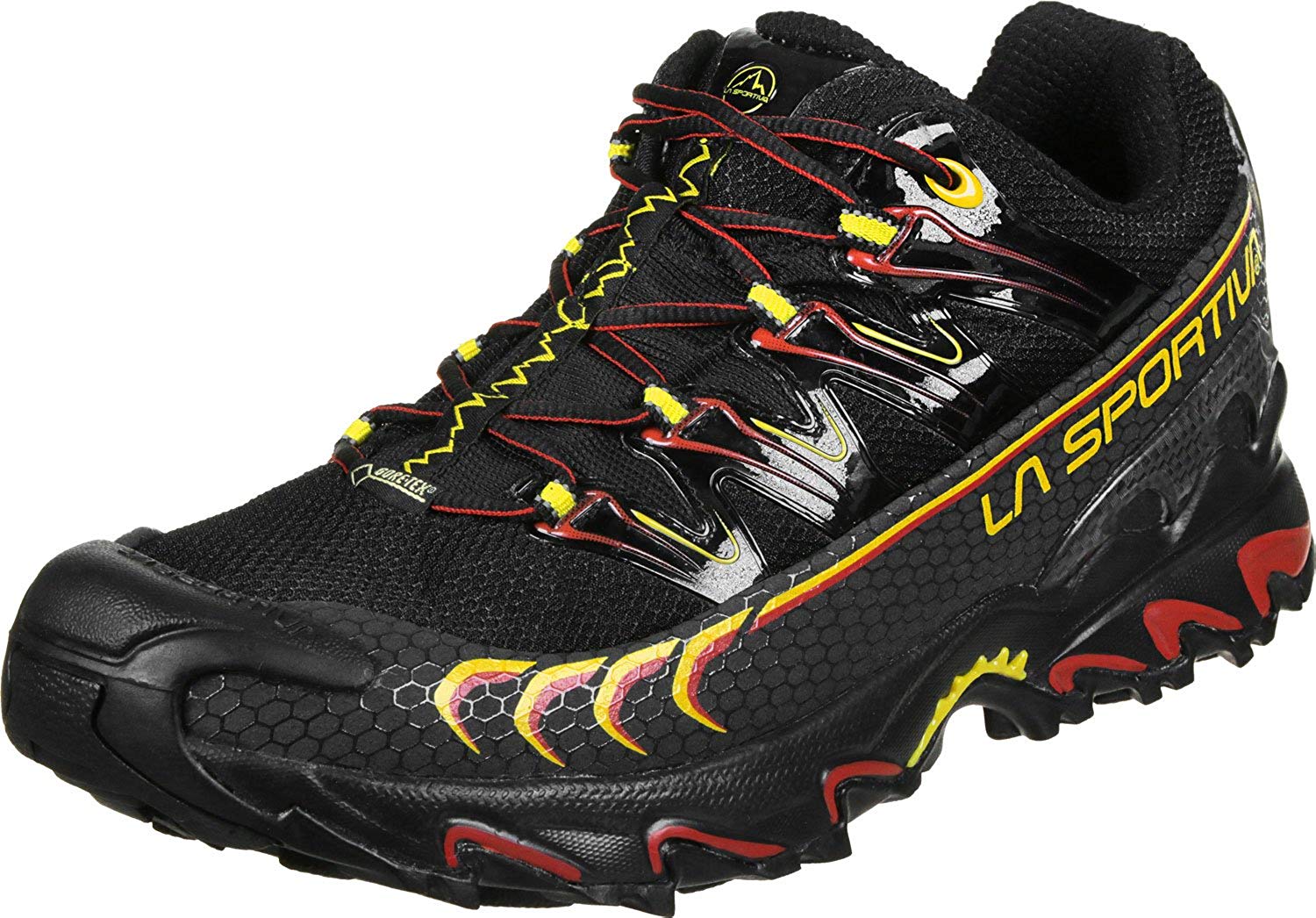 Interesante sutil Haciendo Zapatillas La Sportiva Ultra Raptor GTX Negro/Amarillo/Rojo