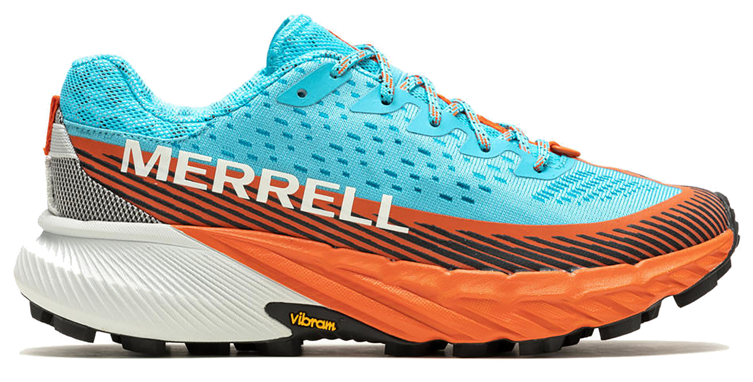 Zapatilla Merrell Agility Peak 5 GTX Azul/Naranja