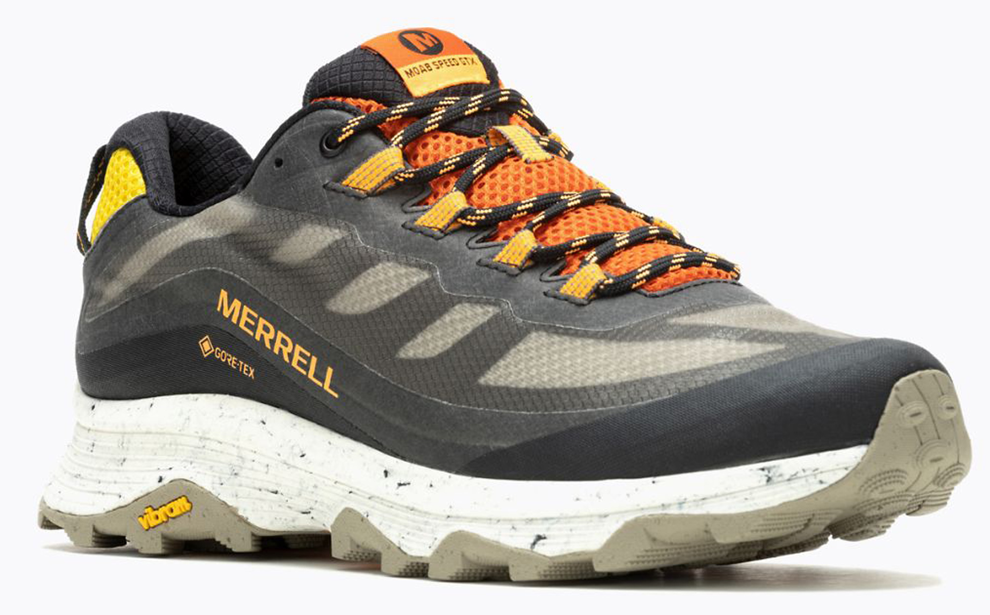 Zapatilla Merrell Moab Speed GTX Marrón/Negro/Rojo