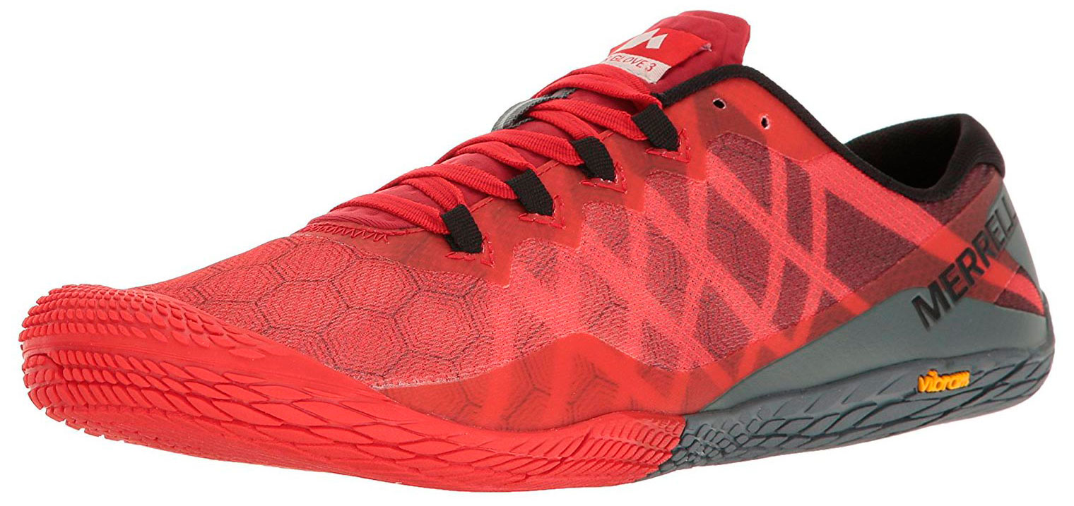 Zapatillas MERRELL Vapor Glove 3 Luna Mujer (37 - Rojo)