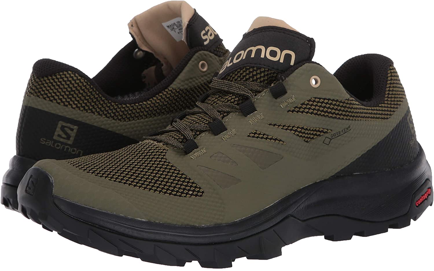 Zapatillas Salomon Outline Mid Gtx Hombre Goretex