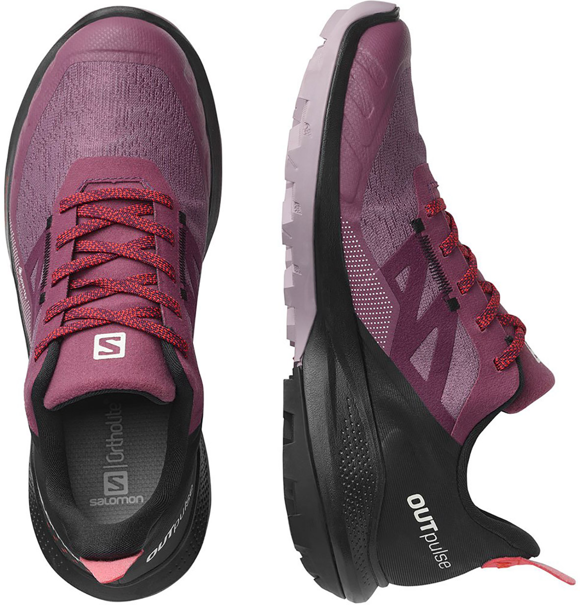 Zapatilla Salomon Outpulse GTX W morado - Peregrinoteca