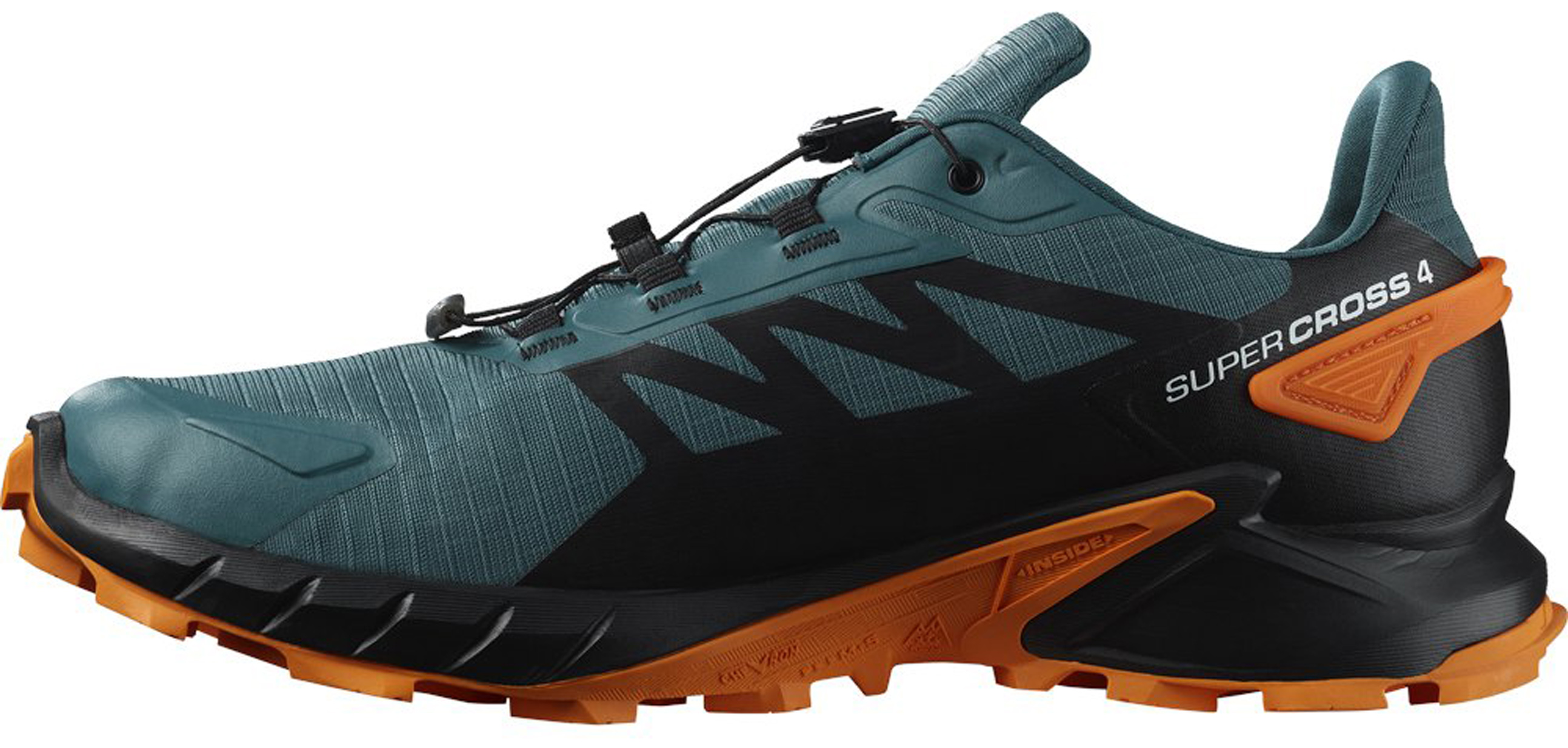 Zapatillas de Trail Salomon Supercross 4 Gore-Tex Negro/Naranja Hombre