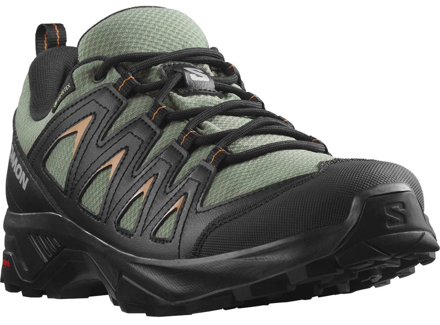 Salomon X Braze Gore-tex verde zapatillas trekking hombre