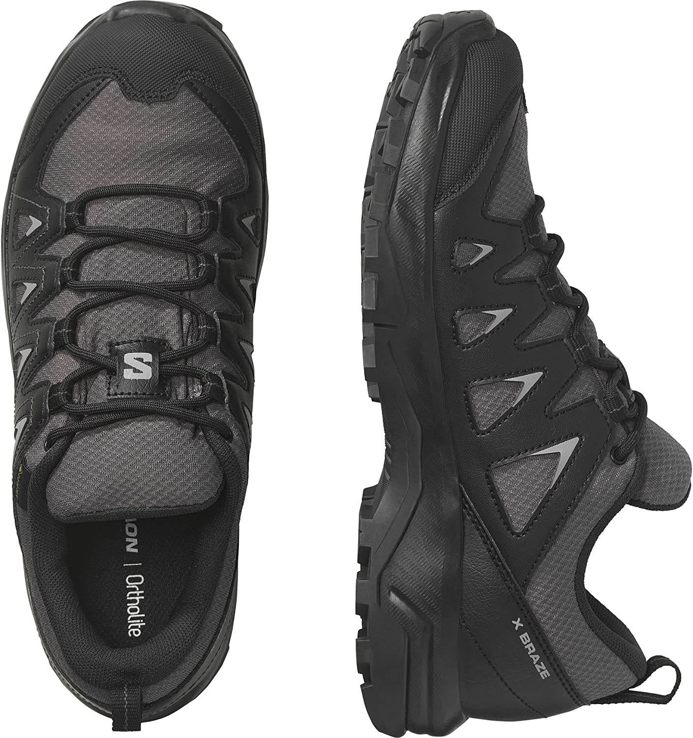 Botas Salomon X Braze Mid Gtx Hombre Black. Oferta y comprar