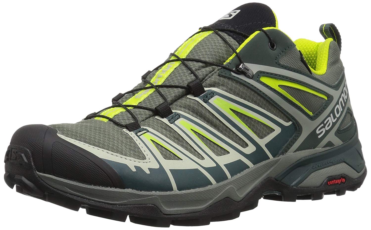 Derechos de autor Pesimista Destino Zapatillas Salomon X Ultra 3 GTX Verde/Gris/Lima