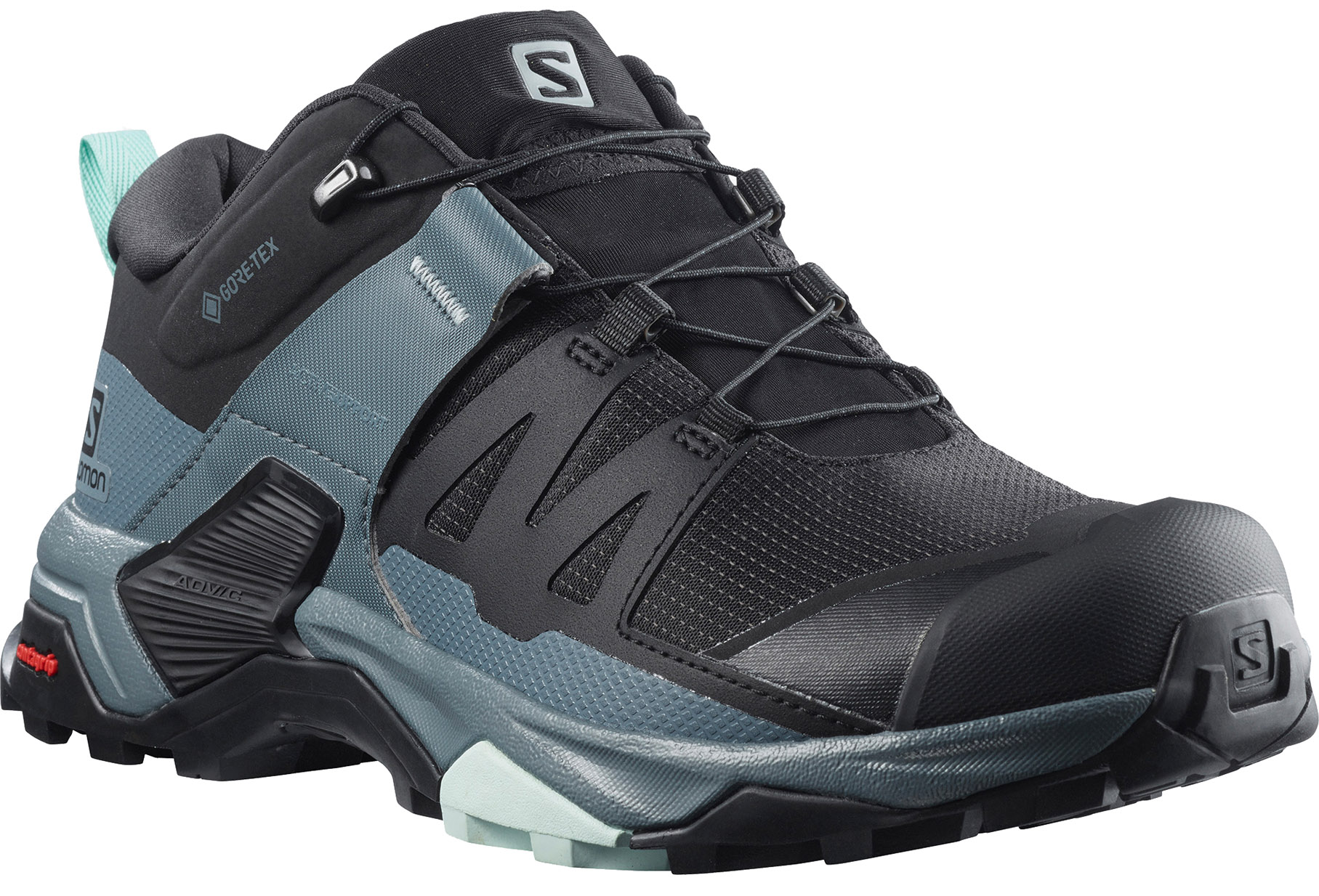 Zapatilla Salomon X Ultra 4 GTX W Negro/Gris - Peregrinoteca